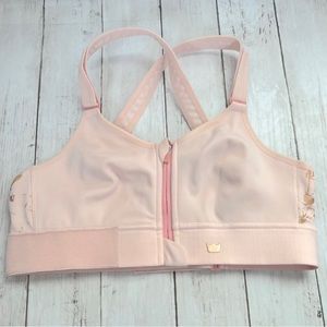 SHEFIT Flex Sports Bra Pink Blush Medium Impact Active Athletic Bra Size Medium
